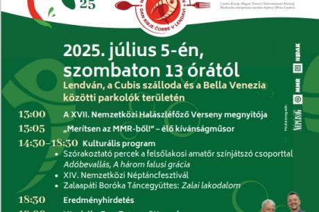 XVII. NEMZETKÖZI HALÁSZLÉFŐZŐ VERSENYRE