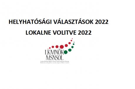 LOKALNE VOLITVE 2022