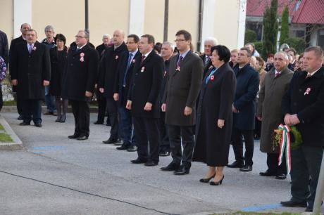 Slavnostna prireditev v Lendavi ob madžarskem narodnem prazniku